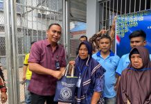 Kembali Salurkan Bantuan Sosial, Karutan Tanjung Pura Fokus Bagikan Bantuan Disetiap Minggunya