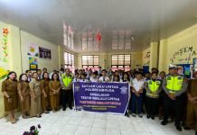 Sat Lantas Polres Sibolga Gelar Police Goes To School Di SMPN 2 Sibolga Dalam Rangka Operasi Zebra Toba 2025