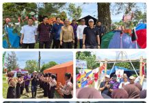 Wabup Sergai Adlin Tambunan Tinjau Kontingen Jambore Daerah Pramuka Sumut XI di Sibolangit