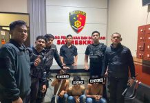 Team Macan Polres Pelabuhan Belawan Amankan Tiga Anggota Geng Motor di Marelan Pasar 9