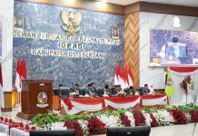 Wabup dan Jajaran DPRD Deli Serdang Saksikan Pidato Kenegaraan Presiden RI dalam Paripurna Istimewa