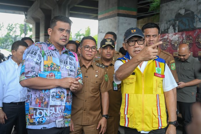 Gubsu tinjau Tol Bandar Selamat 1