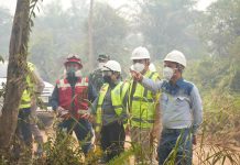 INALUM Perkuat Penanganan Karhutla di Mempawah – Kalimantan Barat, 60 Relawan Grup MIND ID Diterjunkan ke Sekitar Wilayah Operasional BAI