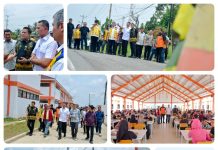 Didampingi Wabup, Musa Rajekshah Tinjau Jalan Nasional dan Operasional Sekolah Rakyat di Sergai