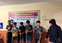 Cegah Tawuran dan Geng Motor, KRYD Polres Asahan Amankan Lima Remaja Beserta Sejumlah Sajam
