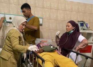 Pedagang Jasa Lukisan Tewas Tertimpa Ranting Pohon di Lapangan Merdeka Binjai
