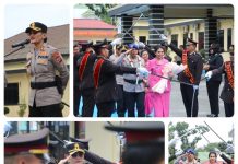 AKBP Sah Udur Sitinjak Resmi Pimpin Polres Sergai, AKBP Jhon Sitepu Dilepas dengan Haru