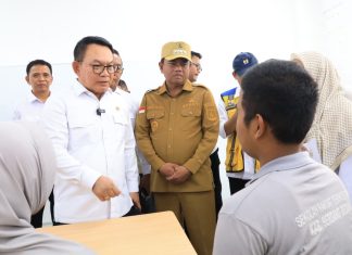 KSP Dudung Tinjau Sekolah Rakyat Sergai, Bupati Darma Wijaya Tegaskan Dukungan Pemkab