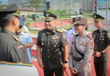 Kapolres Sergai Hadiri Upacara Palagan Utama Medan Area, TNI-Polri Teguhkan Sinergitas di Tugu Juang Perbaungan