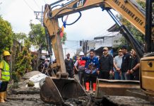 Rico Waas Datangi Medan Marelan, Gotong Royong dan Pembenahan Drainase Jadi Langkah Nyata Atasi Banjir
