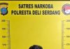 Bawa Sabu,Warga Tanjung Morawa Satresnarkoba Polresta Deliserdang