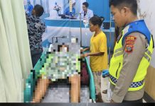 Tragis.!!Dua Sepeda Motor Tabrakan, Satu Pengendara Meninggal Dunia